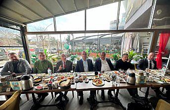 Tokat Ticaret Borsası Başkanı Lütfi Bora, gazetecilerle bir araya geldi