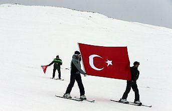 Tokat'ta kar şenliği düzenlendi