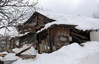 Artvin Valisi Ergün, Ormanlı köyünde ahırı çöken kişiyi ziyaret etti