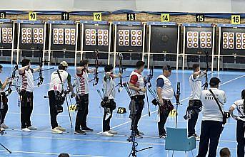 Avrupa Salon Okçuluk Şampiyonası'nda resmi antrenmanlar yapıldı