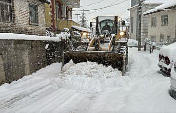 Bartın'da kar etkisini sürdürüyor
