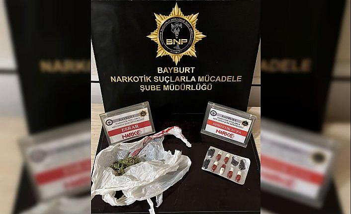 Bayburt'ta uyuşturucu madde ele geçirildi
