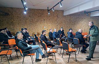 Bolu'da avcılık kursuna katılanlara sertifikaları verildi