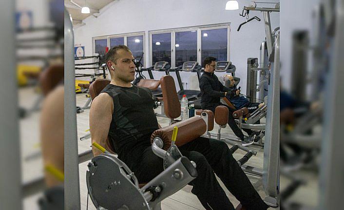 Bolu'nun en küçük ilçesinde yaşayanlar fitness salonuyla sosyalleşiyor