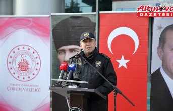 Çorum Emniyet Müdürlüğünün 21 yeni aracı dualarla hizmete alındı