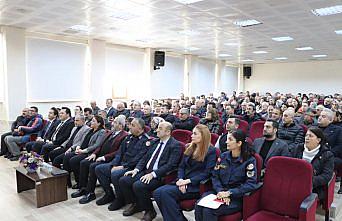Çorum'da okul güvenliği toplantısı yapıldı