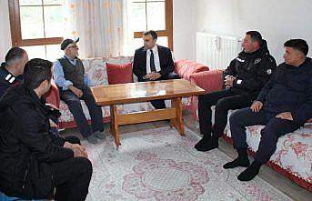 Dikmen Kaymakamı Doğancı'dan şehit aileleri ve gazilere ziyaret