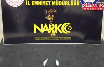 Düzce'de uyuşturucu operasyonunda 1 şüpheli tutuklandı