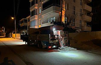 Erbaa Belediyesinden tuzlama ve solüsyon çalışması