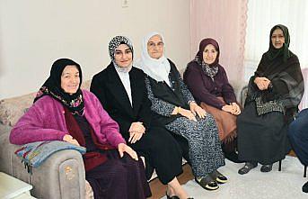 Gümüşhacıköy Kaymakamı Güneş, şehit aileleri ziyaretlerine devam ediyor