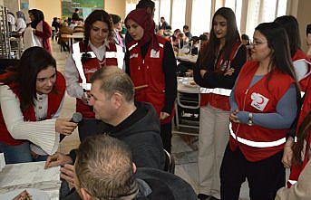 Havza'da engelli ve yaşlıların doğum günleri kutlandı