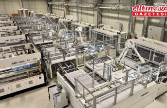 Karaman'da 4 bin dönüme kurulacak GES'in panelleri Düzce'de üretiliyor