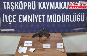 Kastamonu'da uyuşturucuyla yakalanan 4 şüpheli gözaltına alındı