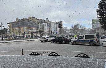 Kastamonu'da kar yağışı etkili oluyor