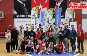Samsun'da pickleball şampiyonası sona erdi
