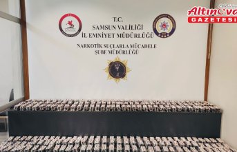 Samsun'da uyuşturucu operasyonunda 3 şüpheli yakalandı