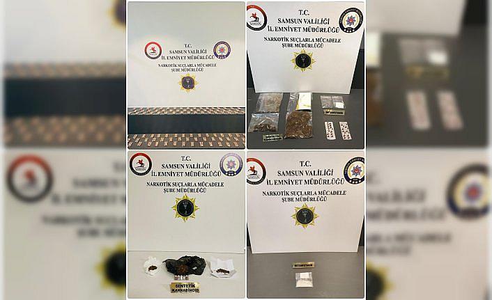 Samsun'da uyuşturucu operasyonunda 5 şüpheli yakalandı