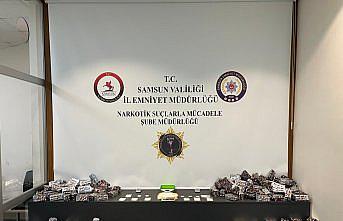 Samsun'da yakalanan şüphelinin uyuşturucu saklamak için ev kiraladığı ortaya çıktı