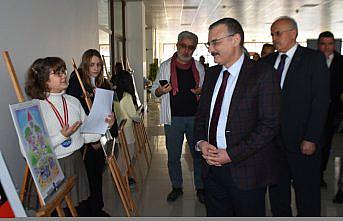 Sinop’ta deprem konulu karikatür sergisi açıldı