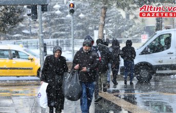 Tokat'ta kar yağışı etkisini sürdürüyor
