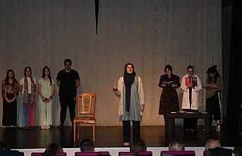 Trabzon'da “Boş Sandalye“ adlı tiyatro oyunu sahnelendi