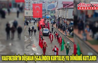 Vakfıkebir'in düşman işgalinden kurtuluş yıl dönümü kutlandı