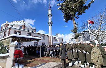 Yakalandığı hastalığı yenik düşen askerin cenazesi Samsun'da toprağa verildi