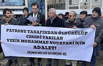 Zonguldak'ta Afgan işçinin cesedinin yanmış halde bulunmasına ilişkin 6 sanığın yargılanmasına devam edildi