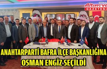 Anahtar Parti Bafra İlçe Başkanlığına Osman Engiz Seçildi