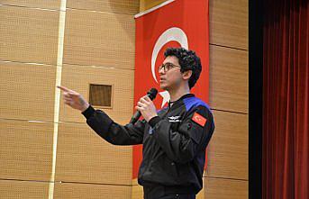 Astronot Tuva Cihangir Atasever, Sinop'ta öğrencilerle buluştu