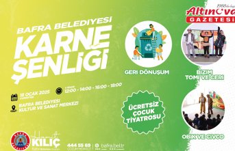 BAFRA BELEDİYESİ’NDEN KARNE ŞENLİĞİ