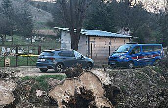 Bolu'da cinayet silahının bulunması için çayda arama başlatıldı