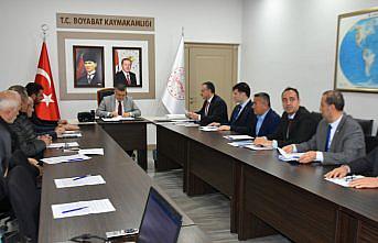 Boyabat'ta OSB Müteşebbis Heyeti toplantısı yapıldı