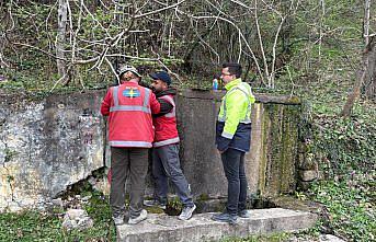 Cide'de kanalizasyon çalışmaları başlatıldı