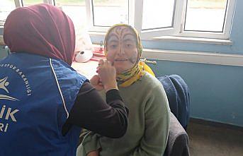 Cide'de özel gereksinimli bireyler spor yaptı