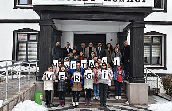 Devrekani'de öğrencilerden Vergi Haftası ziyareti