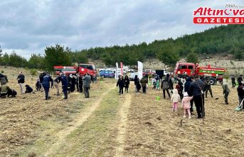 Durağan’da fidanlar toprakla buluşturuldu