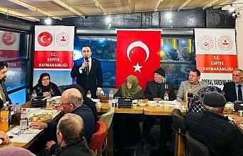 Espiye'de şehit aileleri ve gaziler iftarda bir araya geldi