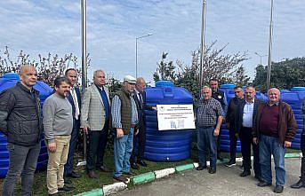 Giresun'da üreticilere damla sulama malzemeleri dağıtıldı