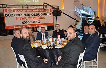 Havza Belediyesi birlik ve beraberlik iftarı düzenledi