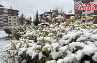 Kastamonu'da kar yağışı etkili oldu