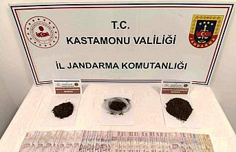 Kastamonu'da uyuşturucuyla yakalanan 3 şüpheliden 1'i tutuklandı
