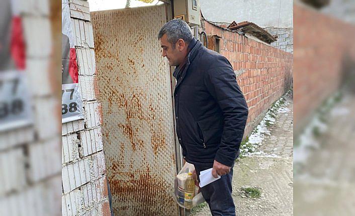 Merzifon’da ihtiyaç sahiplerine gıda paketi dağıtıldı