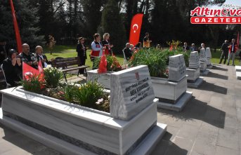 Ordu'da Ramazan Bayramı dolayısıyla şehitlik ziyaret edildi