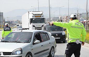 Samsun-Ankara kara yolunda bayram öncesi trafik denetimleri artırıldı