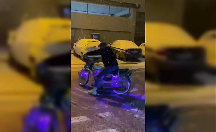 Bafra'da drift görüntüsünü paylaşan kişiye para cezası uygulandı