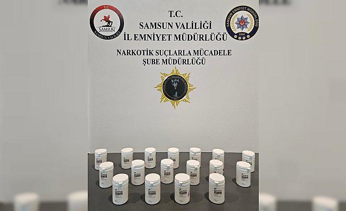 Samsun'da uyuşturucu operasyonunda 2 kişi yakalandı