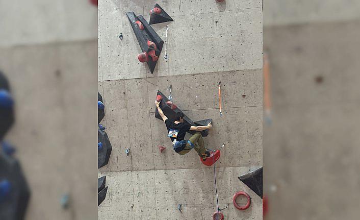 Spor Tırmanış Gençler Türkiye Şampiyonası Samsun'da başladı