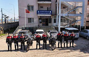 Ünye Emniyet Müdürlüğü Motosikletli Polis Timleri göreve başladı