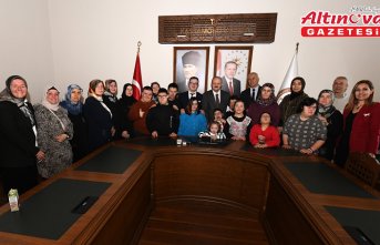 Vali Dallı, özel bireylerle bir araya geldi